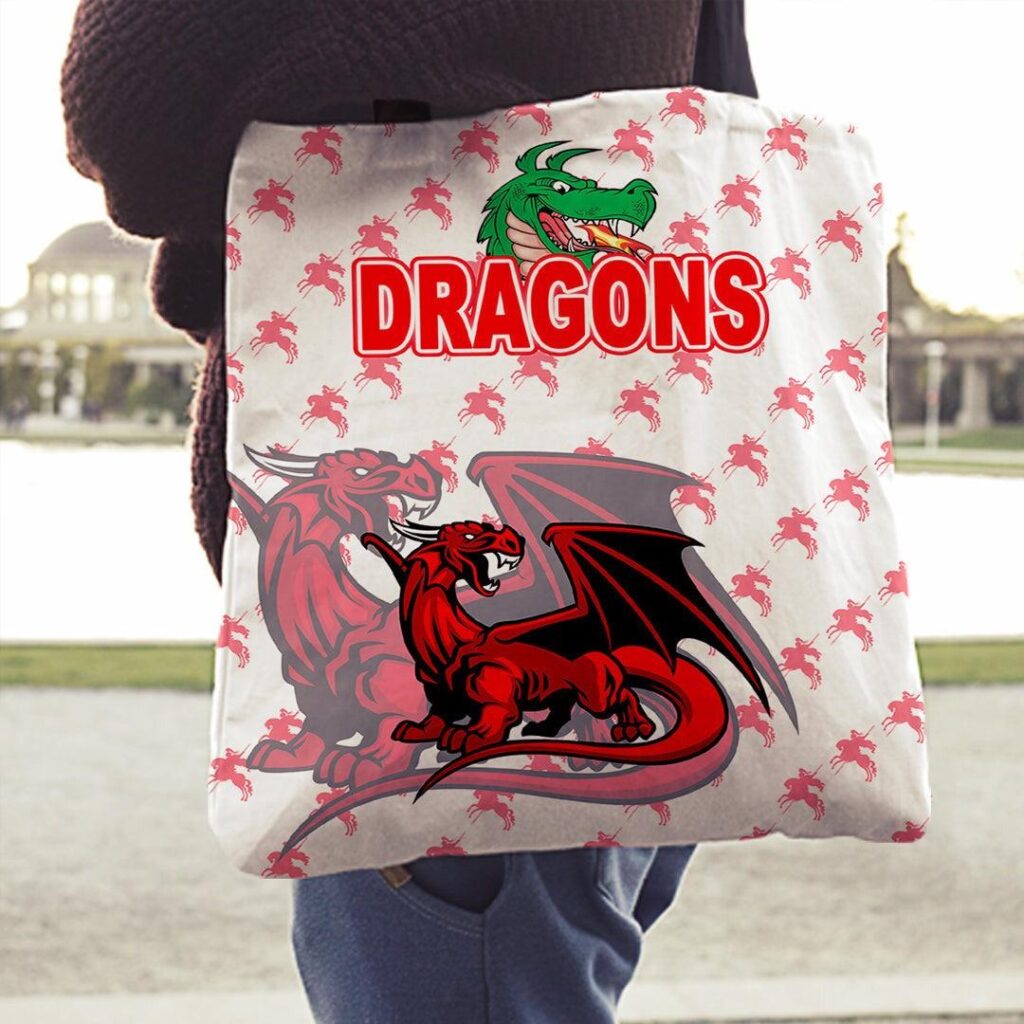 National Rugby League store - Loyal fans of St George Illawarra Dragons's Tote Bag:vintage National Rugby League suit,uniform,apparel,shirts,merch,hoodie,jackets,shorts,sweatshirt,outfits,clothes