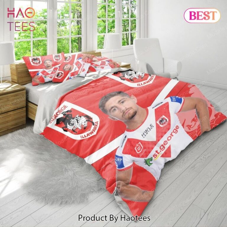 National Rugby League store - Loyal fans of St. George Illawarra Dragons's Bedding Duvet Cover + 1/2 Pillow Cases:vintage National Rugby League suit,uniform,apparel,shirts,merch,hoodie,jackets,shorts,sweatshirt,outfits,clothes
