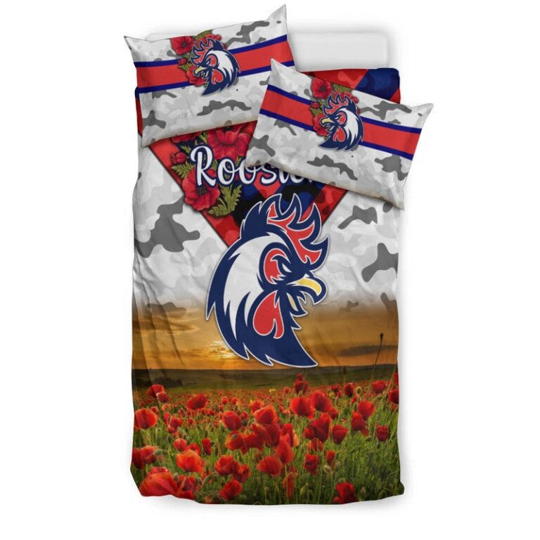 National Rugby League store - Loyal fans of Sydney Roosters's Bedding Duvet Cover + 1/2 Pillow Cases:vintage National Rugby League suit,uniform,apparel,shirts,merch,hoodie,jackets,shorts,sweatshirt,outfits,clothes