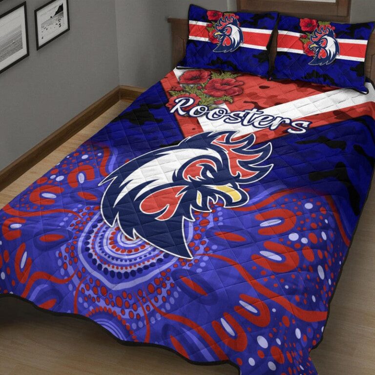National Rugby League store - Loyal fans of Sydney Roosters's Quilt + 1/2 Pillow Cases:vintage National Rugby League suit,uniform,apparel,shirts,merch,hoodie,jackets,shorts,sweatshirt,outfits,clothes