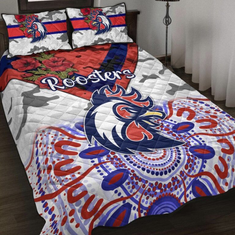 National Rugby League store - Loyal fans of Sydney Roosters's Quilt + 1/2 Pillow Cases:vintage National Rugby League suit,uniform,apparel,shirts,merch,hoodie,jackets,shorts,sweatshirt,outfits,clothes
