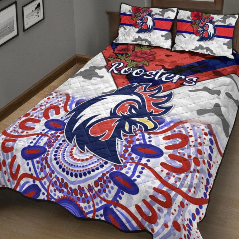 National Rugby League store - Loyal fans of Sydney Roosters's Quilt + 1/2 Pillow Cases:vintage National Rugby League suit,uniform,apparel,shirts,merch,hoodie,jackets,shorts,sweatshirt,outfits,clothes