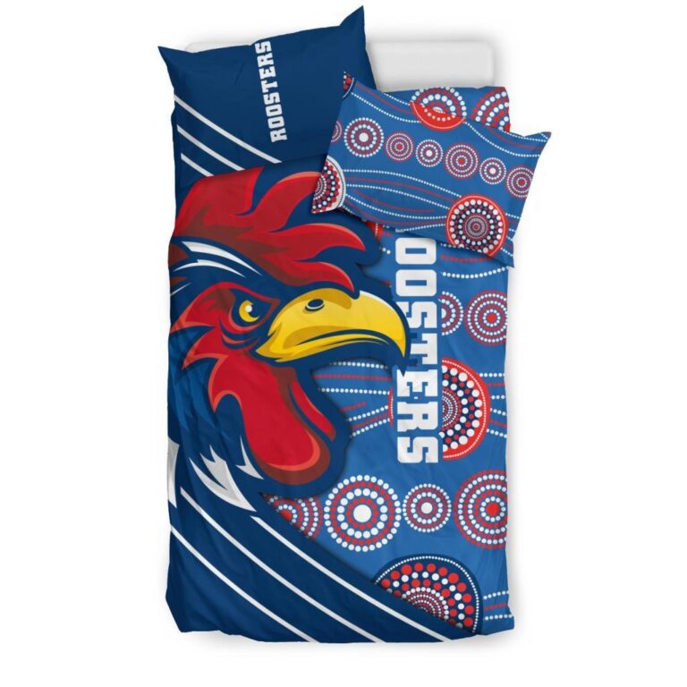 National Rugby League store - Loyal fans of Sydney Roosters's Bedding Duvet Cover + 1/2 Pillow Cases:vintage National Rugby League suit,uniform,apparel,shirts,merch,hoodie,jackets,shorts,sweatshirt,outfits,clothes