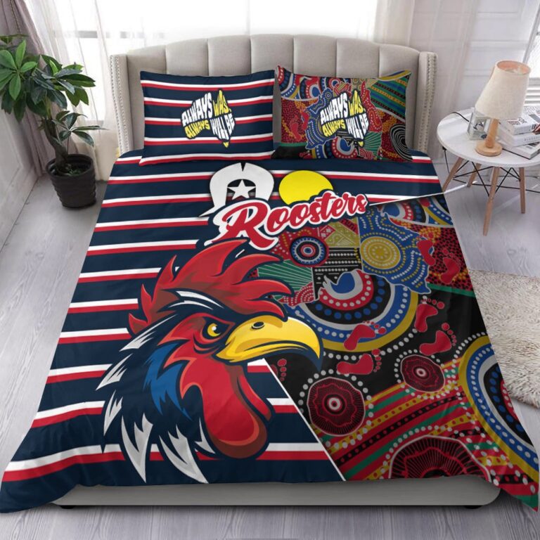 National Rugby League store - Loyal fans of Sydney Roosters's Bedding Duvet Cover + 1/2 Pillow Cases:vintage National Rugby League suit,uniform,apparel,shirts,merch,hoodie,jackets,shorts,sweatshirt,outfits,clothes