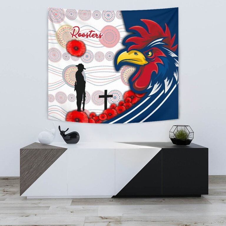 National Rugby League store - Loyal fans of Sydney Roosters's Wall Tapestry:vintage National Rugby League suit,uniform,apparel,shirts,merch,hoodie,jackets,shorts,sweatshirt,outfits,clothes