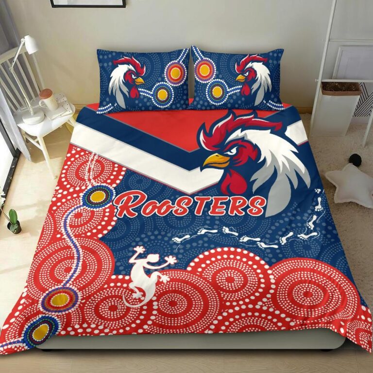 National Rugby League store - Loyal fans of Sydney Roosters's Bedding Duvet Cover + 1/2 Pillow Cases:vintage National Rugby League suit,uniform,apparel,shirts,merch,hoodie,jackets,shorts,sweatshirt,outfits,clothes