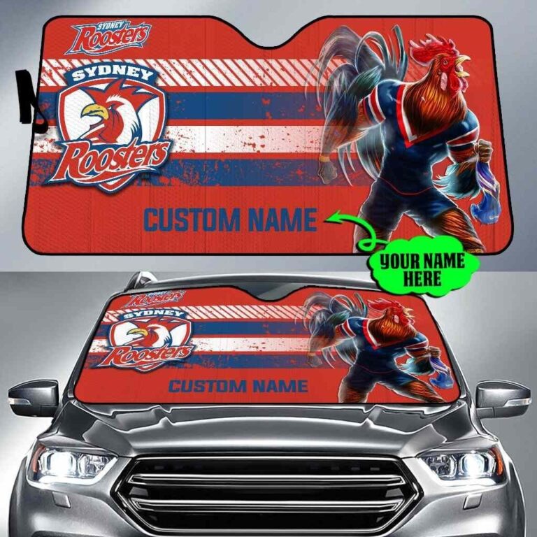 National Rugby League store - Loyal fans of Sydney Roosters's Auto Sun Shades:vintage National Rugby League suit,uniform,apparel,shirts,merch,hoodie,jackets,shorts,sweatshirt,outfits,clothes