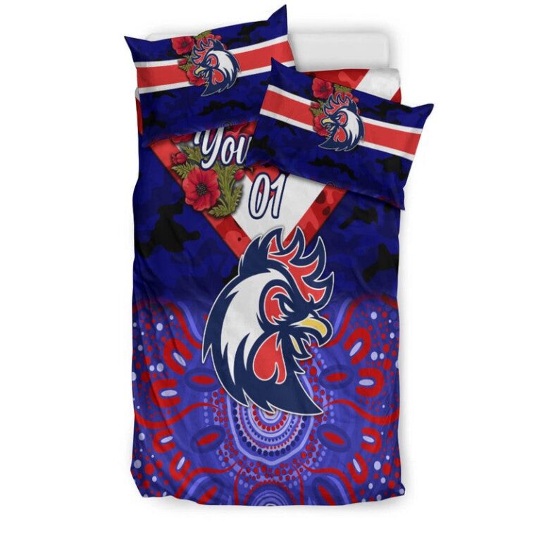 National Rugby League store - Loyal fans of Sydney Roosters's Bedding Duvet Cover + 1/2 Pillow Cases:vintage National Rugby League suit,uniform,apparel,shirts,merch,hoodie,jackets,shorts,sweatshirt,outfits,clothes