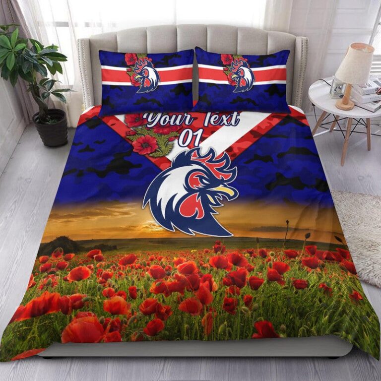 National Rugby League store - Loyal fans of Sydney Roosters's Bedding Duvet Cover + 1/2 Pillow Cases:vintage National Rugby League suit,uniform,apparel,shirts,merch,hoodie,jackets,shorts,sweatshirt,outfits,clothes