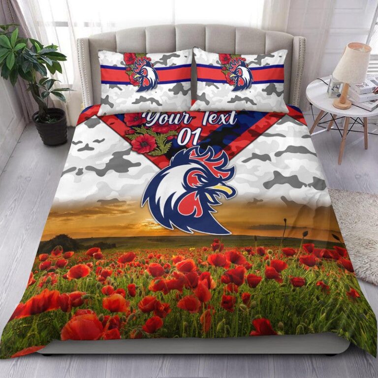 National Rugby League store - Loyal fans of Sydney Roosters's Bedding Duvet Cover + 1/2 Pillow Cases:vintage National Rugby League suit,uniform,apparel,shirts,merch,hoodie,jackets,shorts,sweatshirt,outfits,clothes