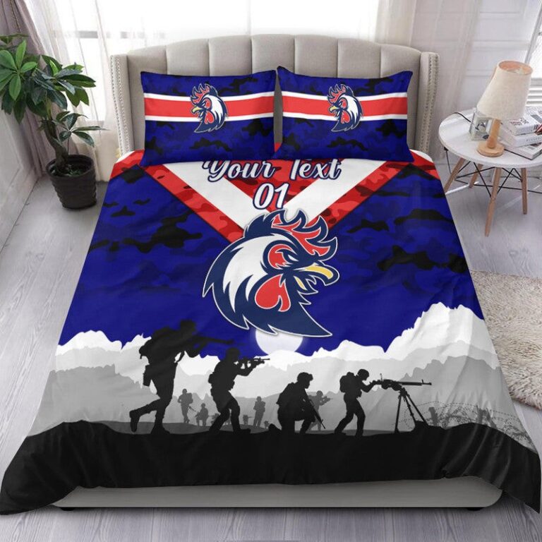 National Rugby League store - Loyal fans of Sydney Roosters's Bedding Duvet Cover + 1/2 Pillow Cases:vintage National Rugby League suit,uniform,apparel,shirts,merch,hoodie,jackets,shorts,sweatshirt,outfits,clothes