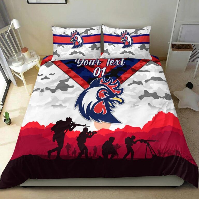 National Rugby League store - Loyal fans of Sydney Roosters's Bedding Duvet Cover + 1/2 Pillow Cases:vintage National Rugby League suit,uniform,apparel,shirts,merch,hoodie,jackets,shorts,sweatshirt,outfits,clothes