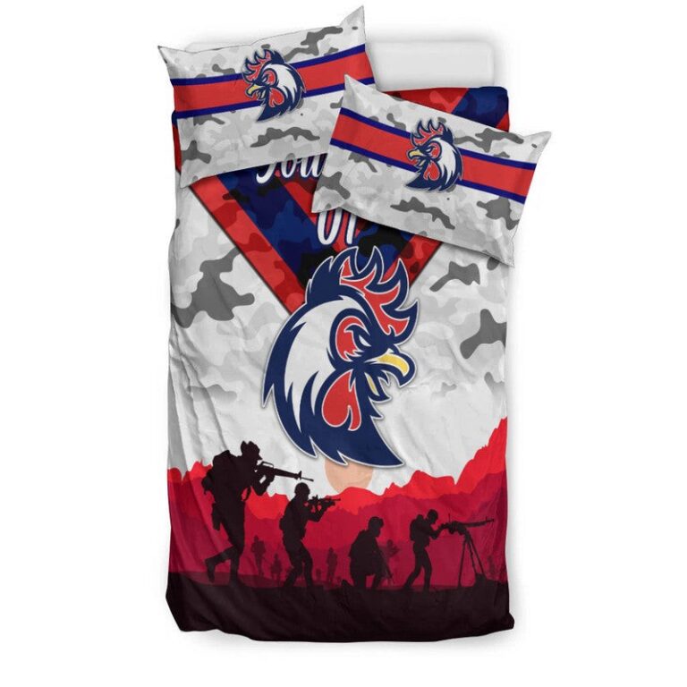 National Rugby League store - Loyal fans of Sydney Roosters's Bedding Duvet Cover + 1/2 Pillow Cases:vintage National Rugby League suit,uniform,apparel,shirts,merch,hoodie,jackets,shorts,sweatshirt,outfits,clothes