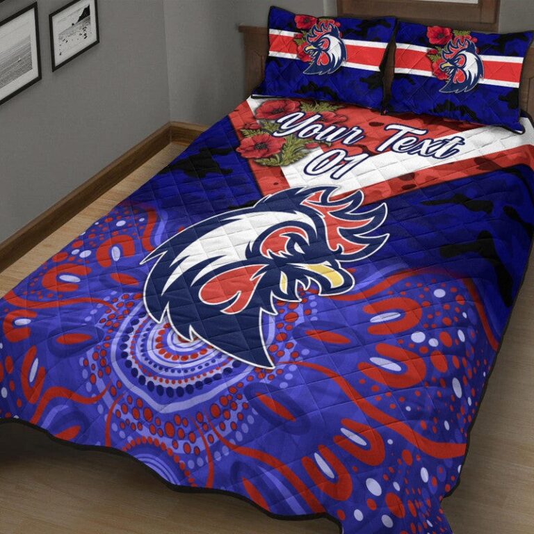 National Rugby League store - Loyal fans of Sydney Roosters's Quilt + 1/2 Pillow Cases:vintage National Rugby League suit,uniform,apparel,shirts,merch,hoodie,jackets,shorts,sweatshirt,outfits,clothes