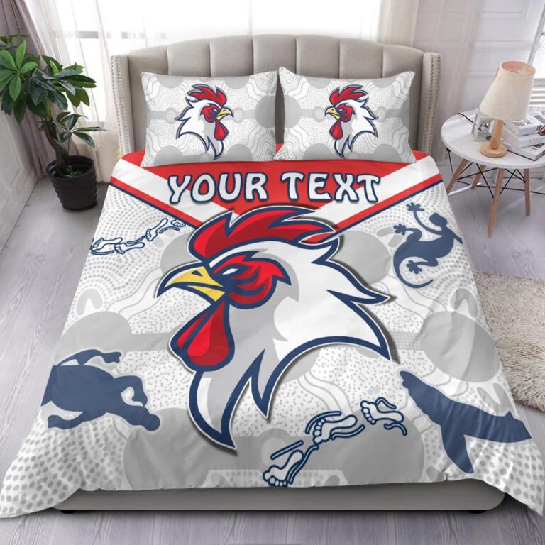National Rugby League store - Loyal fans of Sydney Roosters's Bedding Duvet Cover + 1/2 Pillow Cases:vintage National Rugby League suit,uniform,apparel,shirts,merch,hoodie,jackets,shorts,sweatshirt,outfits,clothes