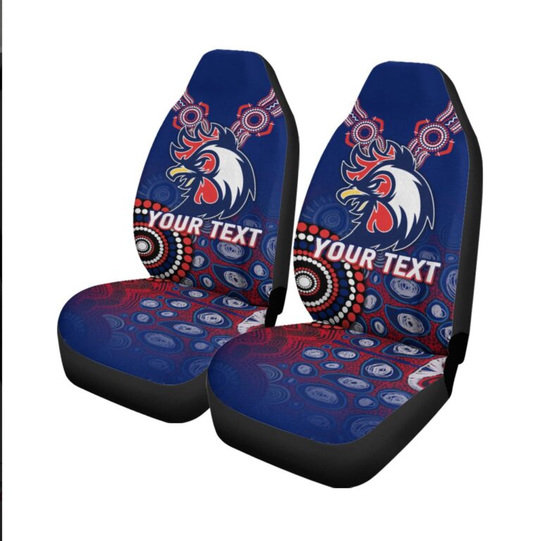 National Rugby League store - Loyal fans of Sydney Roosters's Set 2 Car Seat Cover:vintage National Rugby League suit,uniform,apparel,shirts,merch,hoodie,jackets,shorts,sweatshirt,outfits,clothes