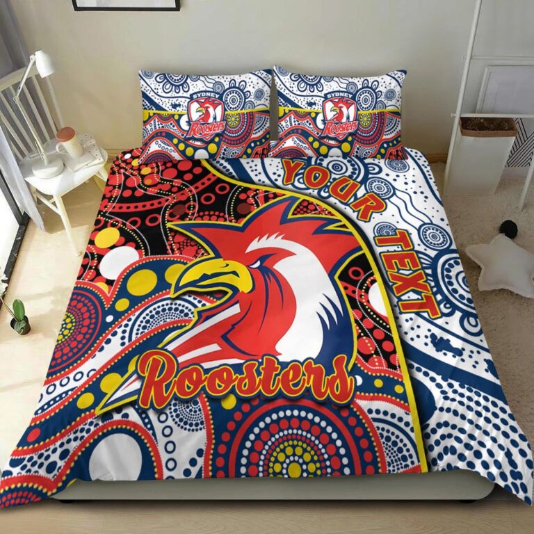 National Rugby League store - Loyal fans of Sydney Roosters's Bedding Duvet Cover + 1/2 Pillow Cases:vintage National Rugby League suit,uniform,apparel,shirts,merch,hoodie,jackets,shorts,sweatshirt,outfits,clothes