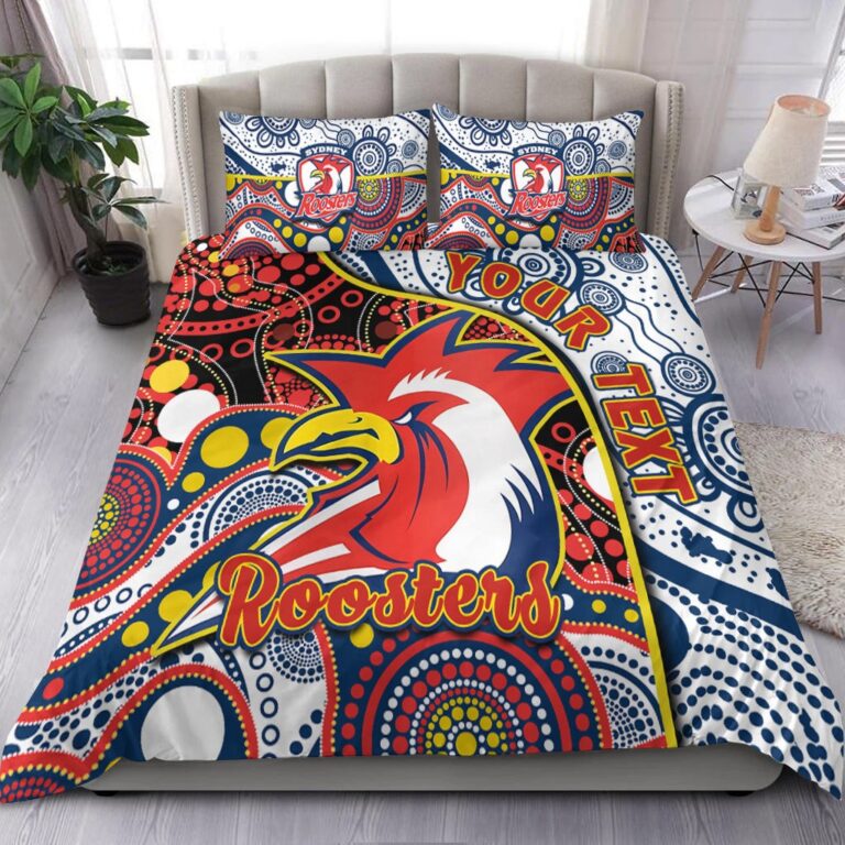 National Rugby League store - Loyal fans of Sydney Roosters's Bedding Duvet Cover + 1/2 Pillow Cases:vintage National Rugby League suit,uniform,apparel,shirts,merch,hoodie,jackets,shorts,sweatshirt,outfits,clothes