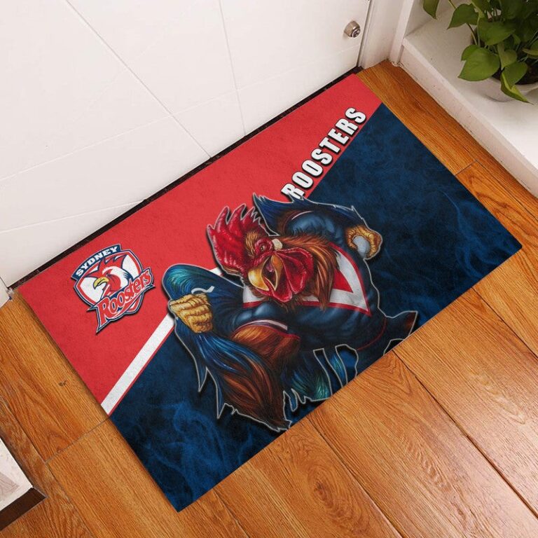 National Rugby League store - Loyal fans of Sydney Roosters's Doormat:vintage National Rugby League suit,uniform,apparel,shirts,merch,hoodie,jackets,shorts,sweatshirt,outfits,clothes