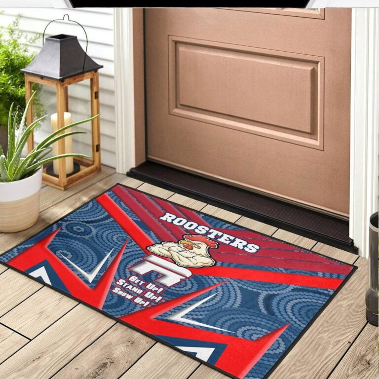 National Rugby League store - Loyal fans of Sydney Roosters's Doormat:vintage National Rugby League suit,uniform,apparel,shirts,merch,hoodie,jackets,shorts,sweatshirt,outfits,clothes