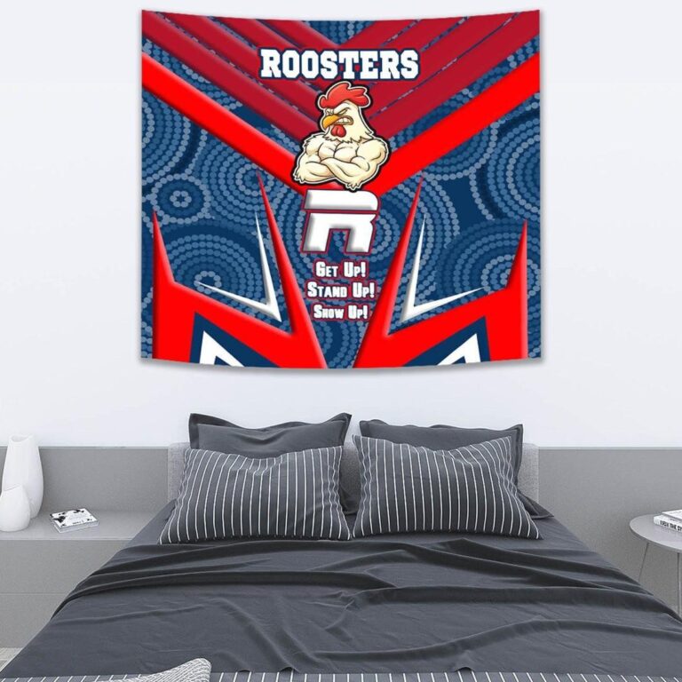 National Rugby League store - Loyal fans of Sydney Roosters's Wall Tapestry:vintage National Rugby League suit,uniform,apparel,shirts,merch,hoodie,jackets,shorts,sweatshirt,outfits,clothes