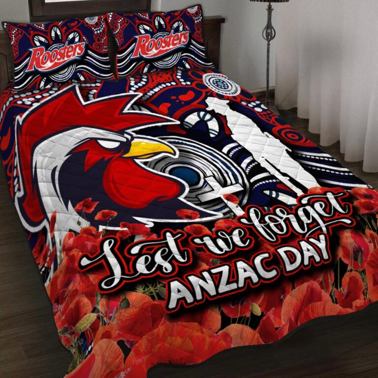 National Rugby League store - Loyal fans of Sydney Roosters's Quilt + 1/2 Pillow Cases:vintage National Rugby League suit,uniform,apparel,shirts,merch,hoodie,jackets,shorts,sweatshirt,outfits,clothes