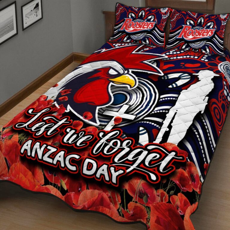 National Rugby League store - Loyal fans of Sydney Roosters's Quilt + 1/2 Pillow Cases:vintage National Rugby League suit,uniform,apparel,shirts,merch,hoodie,jackets,shorts,sweatshirt,outfits,clothes