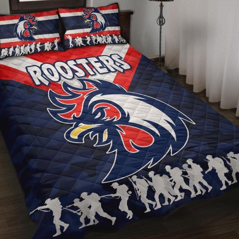 National Rugby League store - Loyal fans of Sydney Roosters's Quilt + 1/2 Pillow Cases:vintage National Rugby League suit,uniform,apparel,shirts,merch,hoodie,jackets,shorts,sweatshirt,outfits,clothes