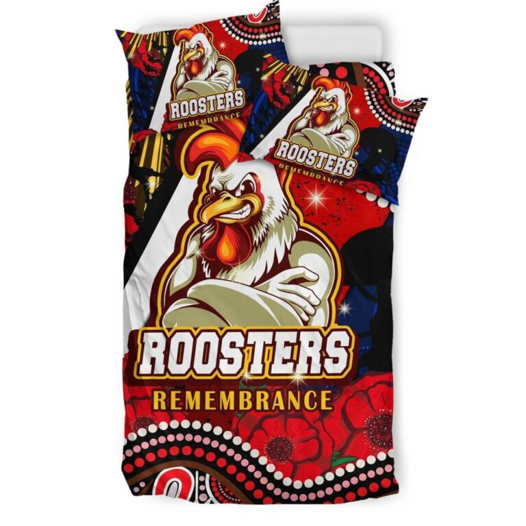 National Rugby League store - Loyal fans of Sydney Roosters's Bedding Duvet Cover + 1/2 Pillow Cases:vintage National Rugby League suit,uniform,apparel,shirts,merch,hoodie,jackets,shorts,sweatshirt,outfits,clothes