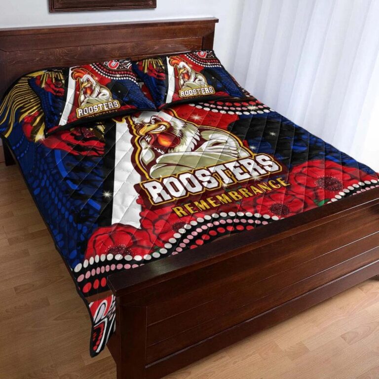 National Rugby League store - Loyal fans of Sydney Roosters's Quilt + 1/2 Pillow Cases:vintage National Rugby League suit,uniform,apparel,shirts,merch,hoodie,jackets,shorts,sweatshirt,outfits,clothes