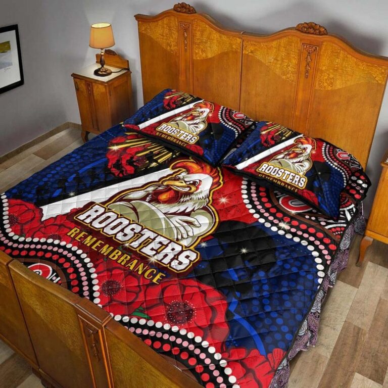 National Rugby League store - Loyal fans of Sydney Roosters's Quilt + 1/2 Pillow Cases:vintage National Rugby League suit,uniform,apparel,shirts,merch,hoodie,jackets,shorts,sweatshirt,outfits,clothes
