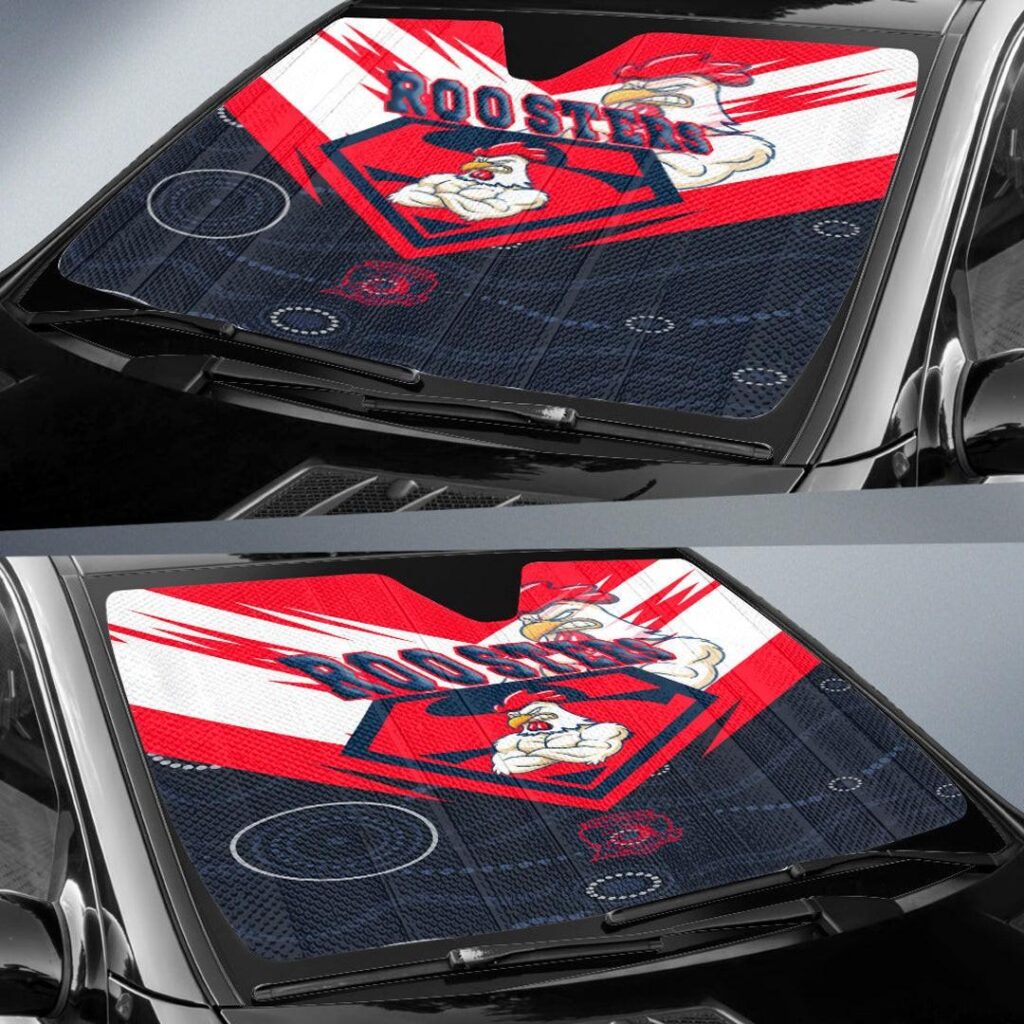 National Rugby League store - Loyal fans of Sydney Roosters's Auto Sun Shades:vintage National Rugby League suit,uniform,apparel,shirts,merch,hoodie,jackets,shorts,sweatshirt,outfits,clothes