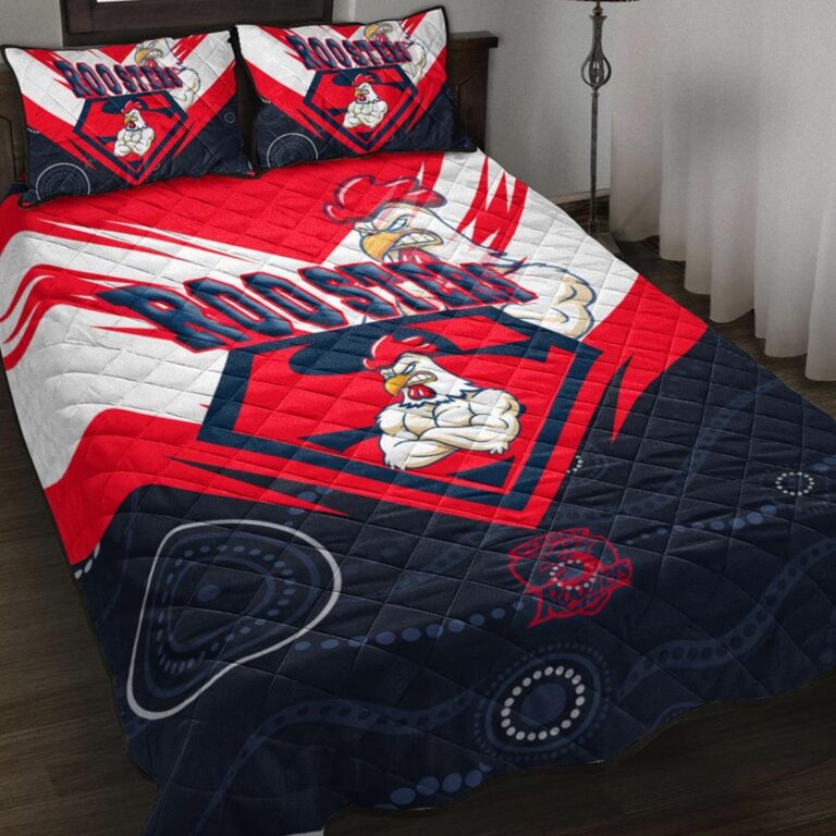 National Rugby League store - Loyal fans of Sydney Roosters's Quilt + 1/2 Pillow Cases:vintage National Rugby League suit,uniform,apparel,shirts,merch,hoodie,jackets,shorts,sweatshirt,outfits,clothes