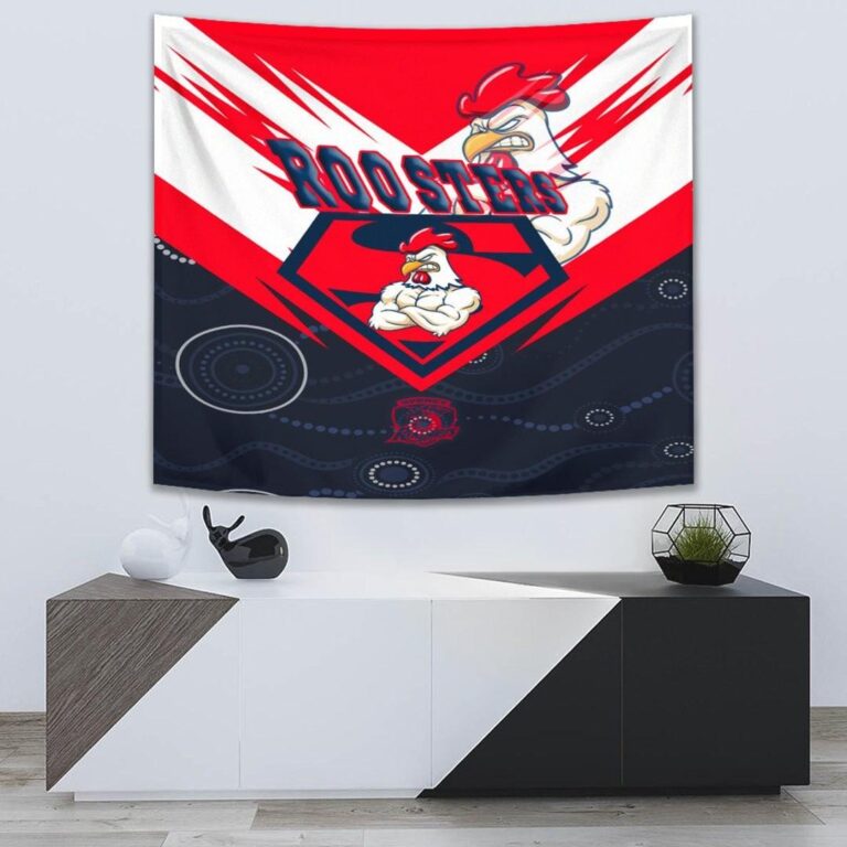 National Rugby League store - Loyal fans of Sydney Roosters's Wall Tapestry:vintage National Rugby League suit,uniform,apparel,shirts,merch,hoodie,jackets,shorts,sweatshirt,outfits,clothes
