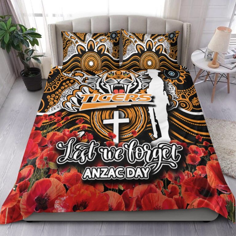 National Rugby League store - Loyal fans of Wests Tigers's Bedding Duvet Cover + 1/2 Pillow Cases:vintage National Rugby League suit,uniform,apparel,shirts,merch,hoodie,jackets,shorts,sweatshirt,outfits,clothes