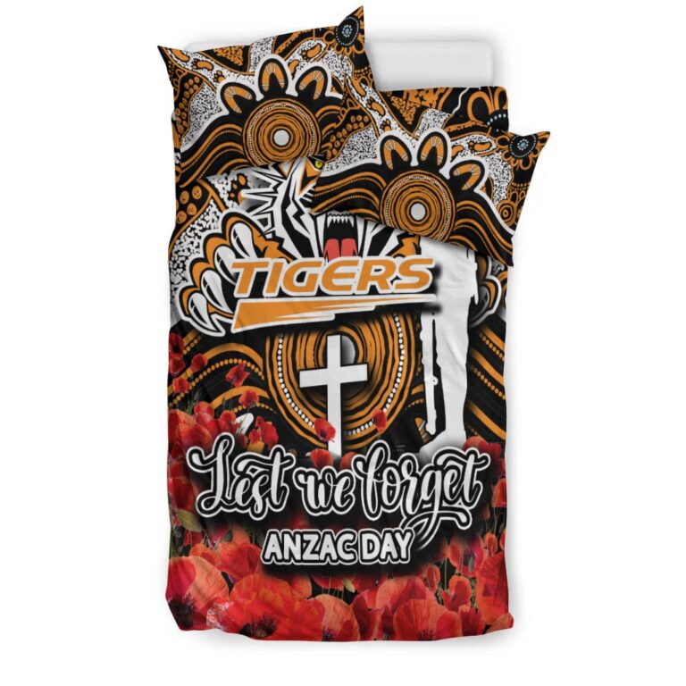 National Rugby League store - Loyal fans of Wests Tigers's Bedding Duvet Cover + 1/2 Pillow Cases:vintage National Rugby League suit,uniform,apparel,shirts,merch,hoodie,jackets,shorts,sweatshirt,outfits,clothes