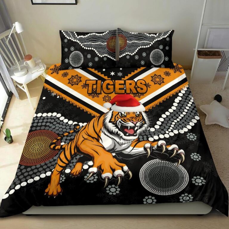 National Rugby League store - Loyal fans of Wests Tigers's Bedding Duvet Cover + 1/2 Pillow Cases:vintage National Rugby League suit,uniform,apparel,shirts,merch,hoodie,jackets,shorts,sweatshirt,outfits,clothes