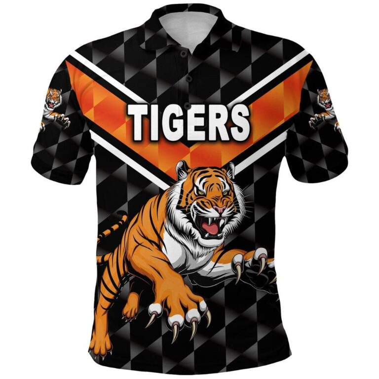 National Rugby League store - Loyal fans of Wests Tigers's Unisex Polo Shirt,Kid Polo Shirt:vintage National Rugby League suit,uniform,apparel,shirts,merch,hoodie,jackets,shorts,sweatshirt,outfits,clothes