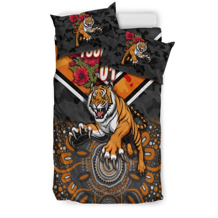 National Rugby League store - Loyal fans of Wests Tigers's Bedding Duvet Cover + 1/2 Pillow Cases:vintage National Rugby League suit,uniform,apparel,shirts,merch,hoodie,jackets,shorts,sweatshirt,outfits,clothes