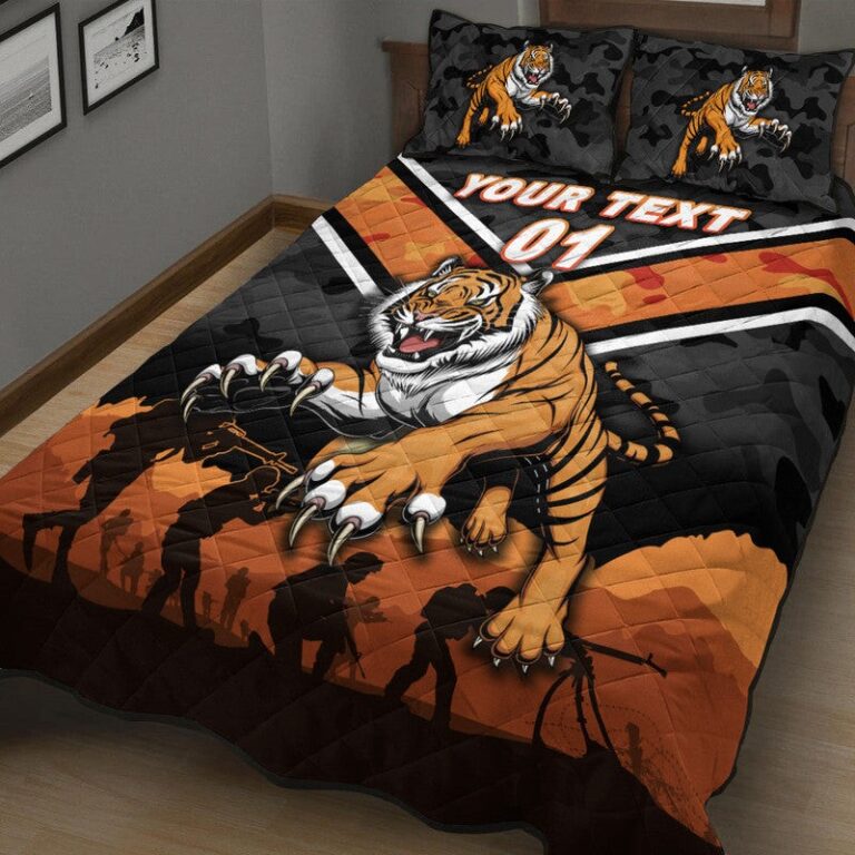 National Rugby League store - Loyal fans of Wests Tigers's Quilt + 1/2 Pillow Cases:vintage National Rugby League suit,uniform,apparel,shirts,merch,hoodie,jackets,shorts,sweatshirt,outfits,clothes