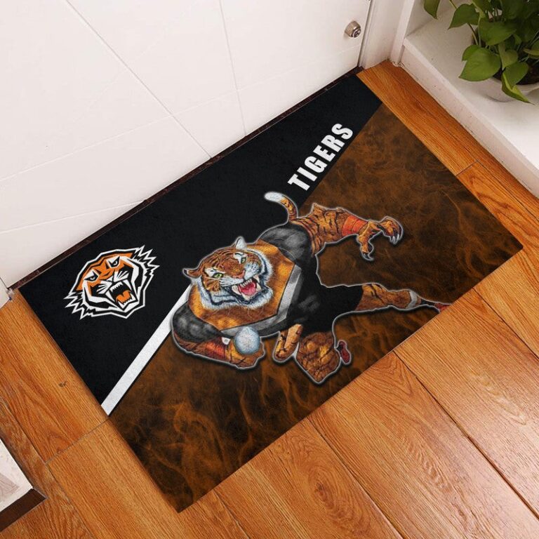 National Rugby League store - Loyal fans of Wests Tigers's Doormat:vintage National Rugby League suit,uniform,apparel,shirts,merch,hoodie,jackets,shorts,sweatshirt,outfits,clothes