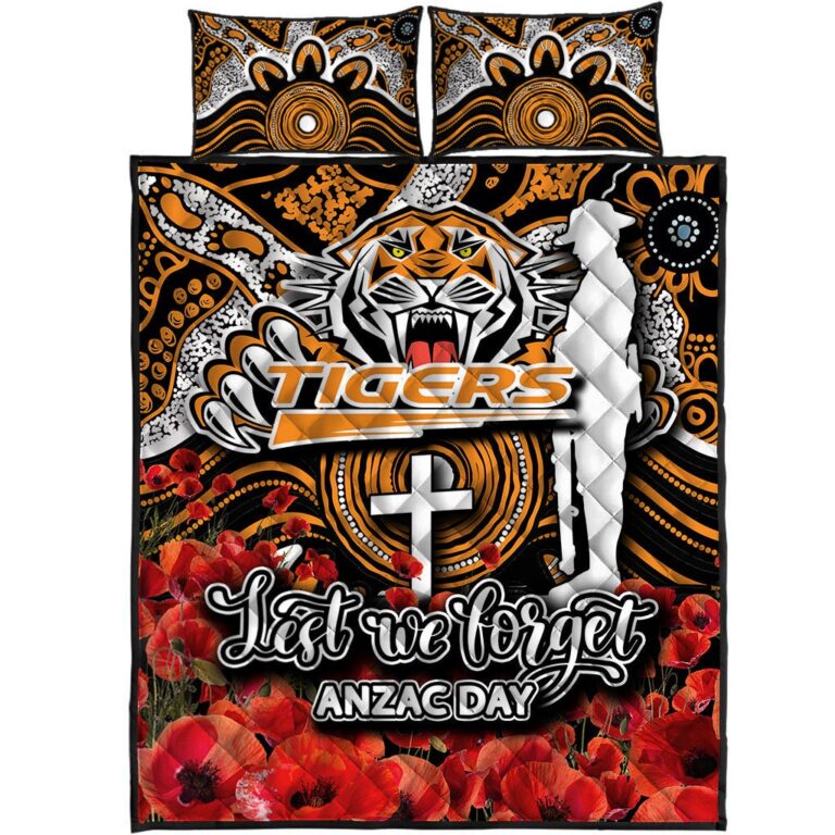 National Rugby League store - Loyal fans of Wests Tigers's Quilt + 1/2 Pillow Cases:vintage National Rugby League suit,uniform,apparel,shirts,merch,hoodie,jackets,shorts,sweatshirt,outfits,clothes