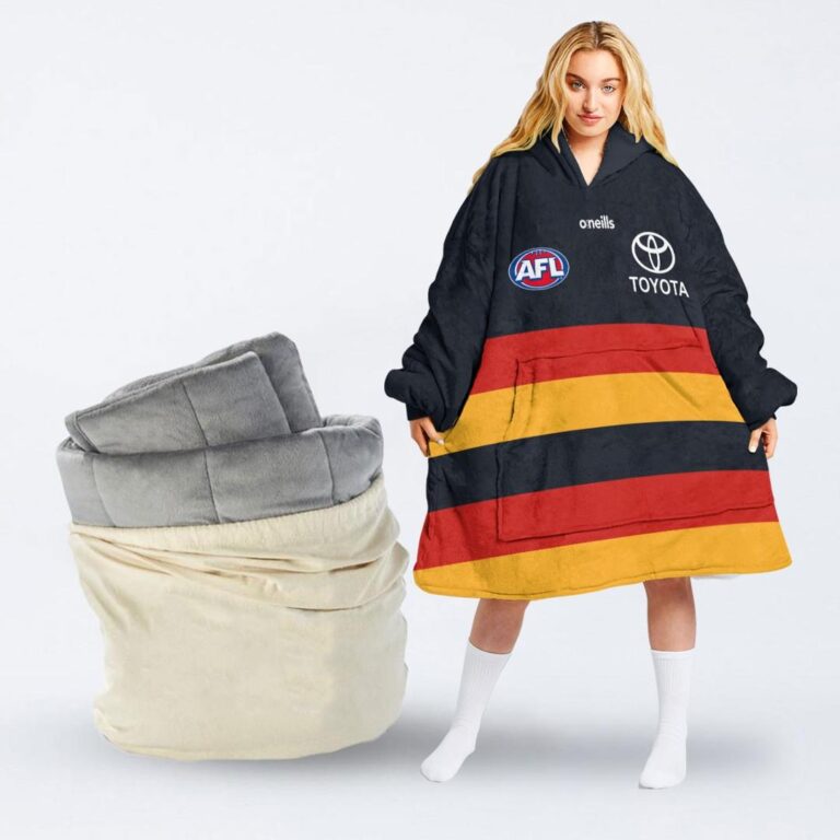 Australian Football League store - Loyal fans of Adelaide Football Club's Unisex Oodie,Kid Oodie:vintage Australian Football League suit,uniform,apparel,shirts,merch,hoodie,jackets,shorts,sweatshirt,outfits,clothes