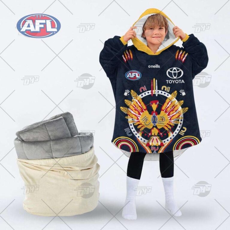 Australian Football League store - Loyal fans of Adelaide Football Club's Unisex Oodie,Kid Oodie:vintage Australian Football League suit,uniform,apparel,shirts,merch,hoodie,jackets,shorts,sweatshirt,outfits,clothes