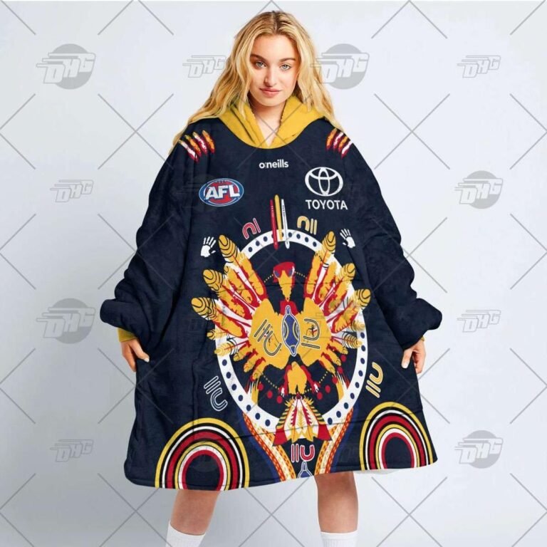 Australian Football League store - Loyal fans of Adelaide Football Club's Unisex Oodie,Kid Oodie:vintage Australian Football League suit,uniform,apparel,shirts,merch,hoodie,jackets,shorts,sweatshirt,outfits,clothes