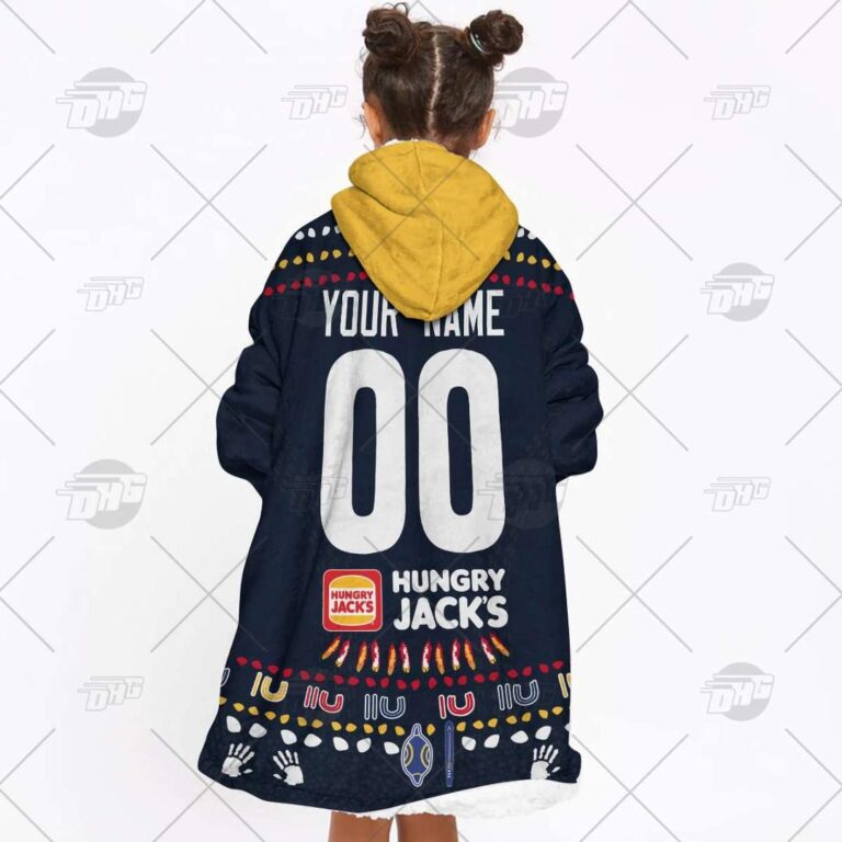 Australian Football League store - Loyal fans of Adelaide Football Club's Unisex Oodie,Kid Oodie:vintage Australian Football League suit,uniform,apparel,shirts,merch,hoodie,jackets,shorts,sweatshirt,outfits,clothes