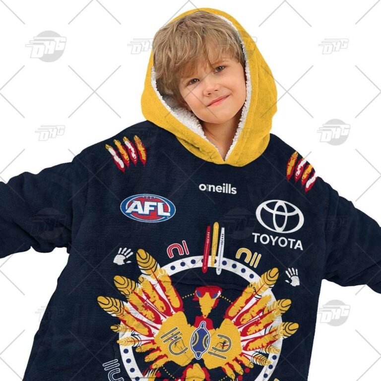 Australian Football League store - Loyal fans of Adelaide Football Club's Unisex Oodie,Kid Oodie:vintage Australian Football League suit,uniform,apparel,shirts,merch,hoodie,jackets,shorts,sweatshirt,outfits,clothes