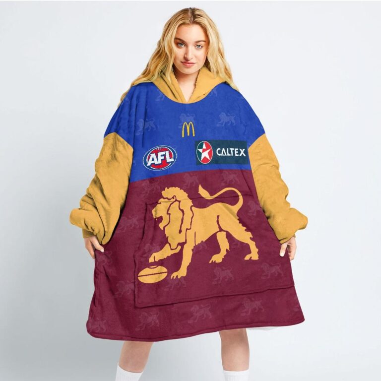 Australian Football League store - Loyal fans of Brisbane Lions's Unisex Oodie,Kid Oodie:vintage Australian Football League suit,uniform,apparel,shirts,merch,hoodie,jackets,shorts,sweatshirt,outfits,clothes