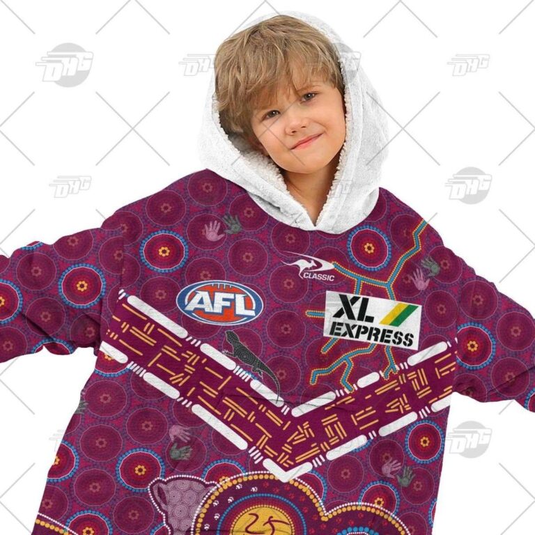 Australian Football League store - Loyal fans of Brisbane Lions's Unisex Oodie,Kid Oodie:vintage Australian Football League suit,uniform,apparel,shirts,merch,hoodie,jackets,shorts,sweatshirt,outfits,clothes