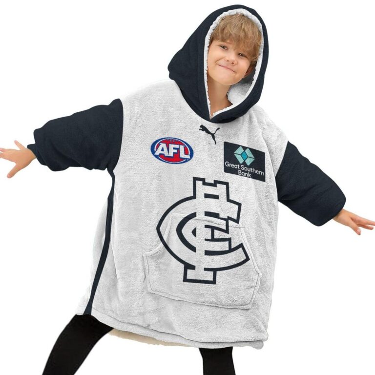 Australian Football League store - Loyal fans of Carlton Football Club's Unisex Oodie,Kid Oodie:vintage Australian Football League suit,uniform,apparel,shirts,merch,hoodie,jackets,shorts,sweatshirt,outfits,clothes